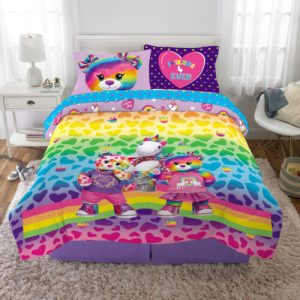 BEAR Kids FULL Bed in a Bag, Comforter and Sheets, Multicolor, 2 IN 1